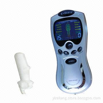 Digital therapy machine, vibrating function with three channels